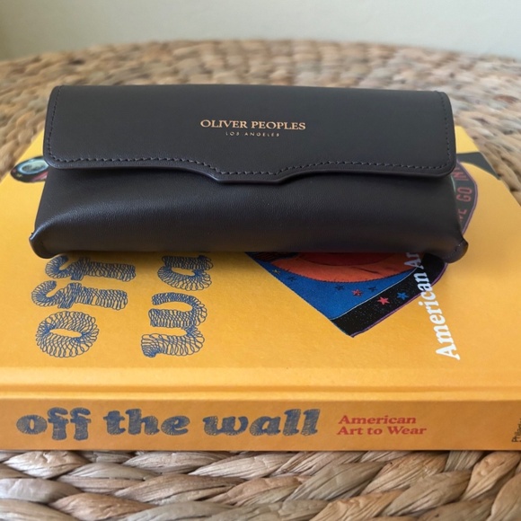 OLIVER PEOPLES Dark Brown EXTON Oval Frames SUNGLASSES - Handmade ITALY DESIGNER main image 5